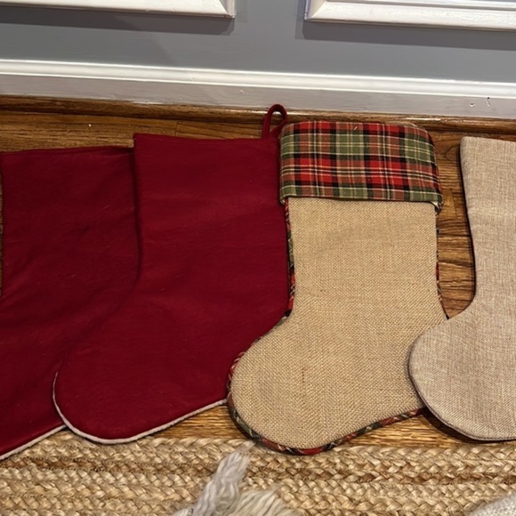 CABIN STYLE STOCKINGS - SET OF 4 - Picture 9 of 9